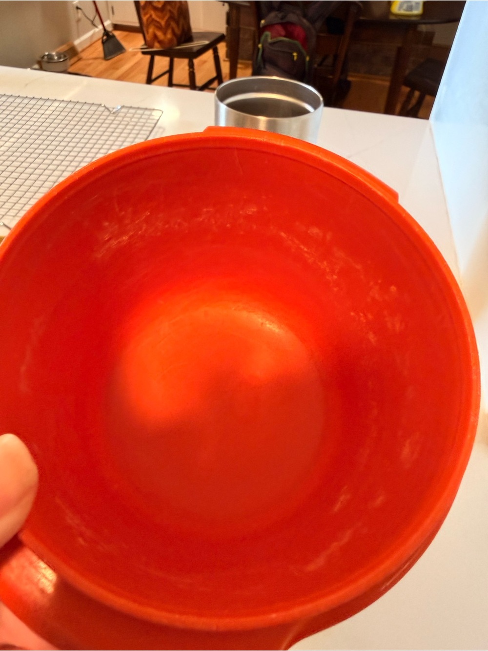 Vintage Tupperware with Lids - Orange, Olive, clear - Picture 7 of 11